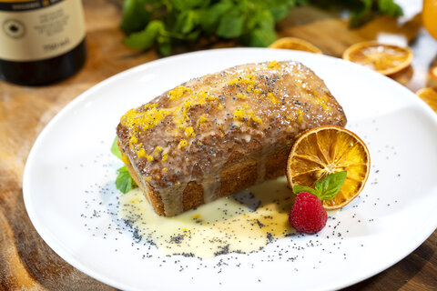 Cake au citron et aux graines de pavot
