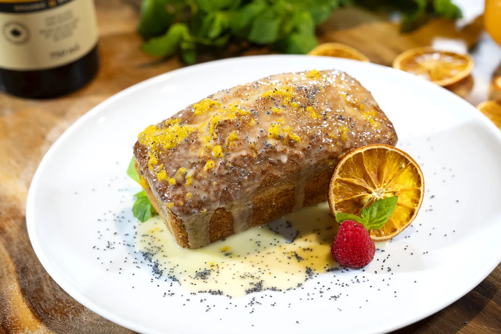 Cake au citron et aux graines de pavot