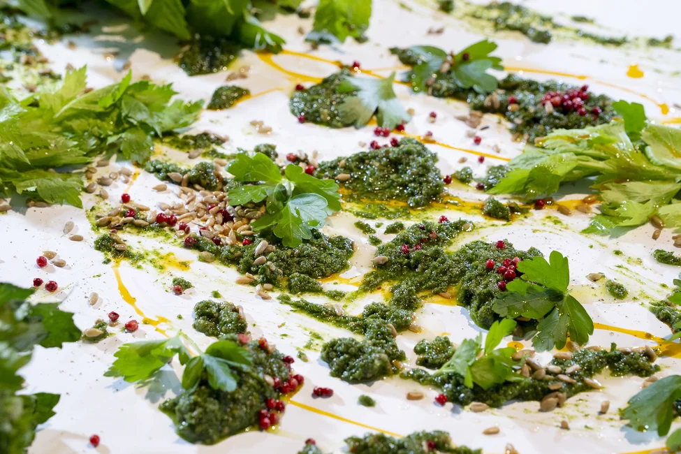 Pesto de tournesol maison