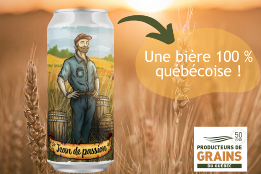 Jean de passion : une bière 100% québécoise