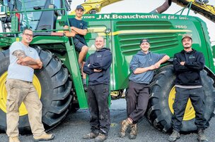 On ne manque pas de bras chez les Beauchemin